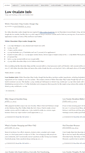 Mobile Screenshot of lowoxalateinfo.com